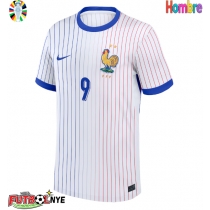 Camiseta Francia Olivier Giroud #9 Visitante Equipación Eurocopa 2024 manga corta